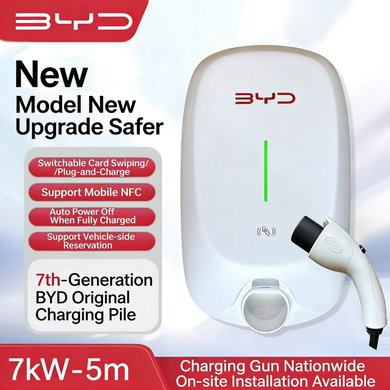 Home Ev Charger - 7KW Wandgemonteerd AC EV-laadstation GB/T Standaard