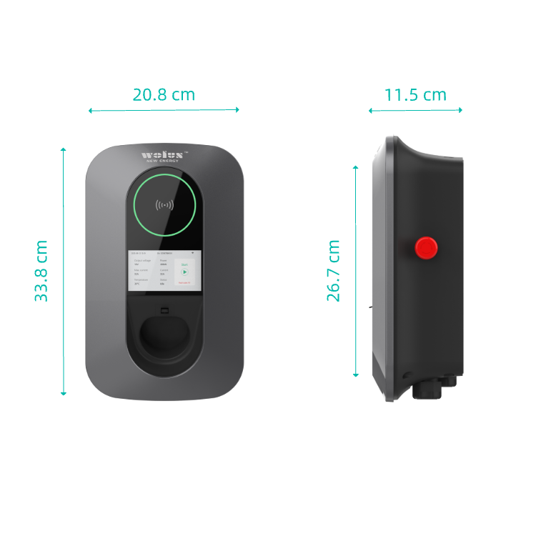 22kW AC Oplaadpaal voor thuisg - Home Ev Charger recensie en prijs