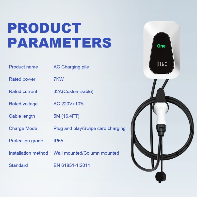 Europese standaard 7kW Type 2  - Home Ev Charger recensie en prijs