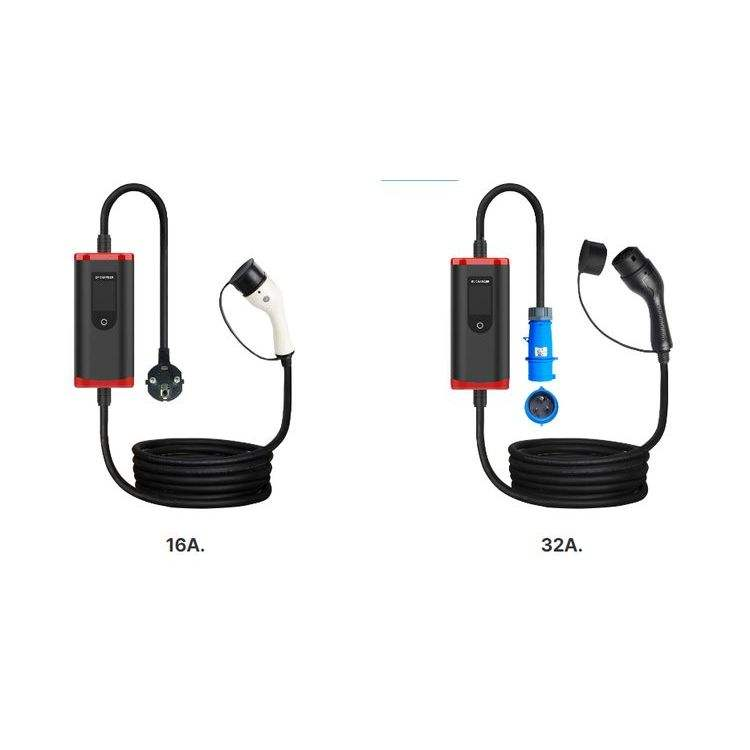 7kW Type 2 (IEC 62196) Draagba - Portable Ev Charger recensie en prijs