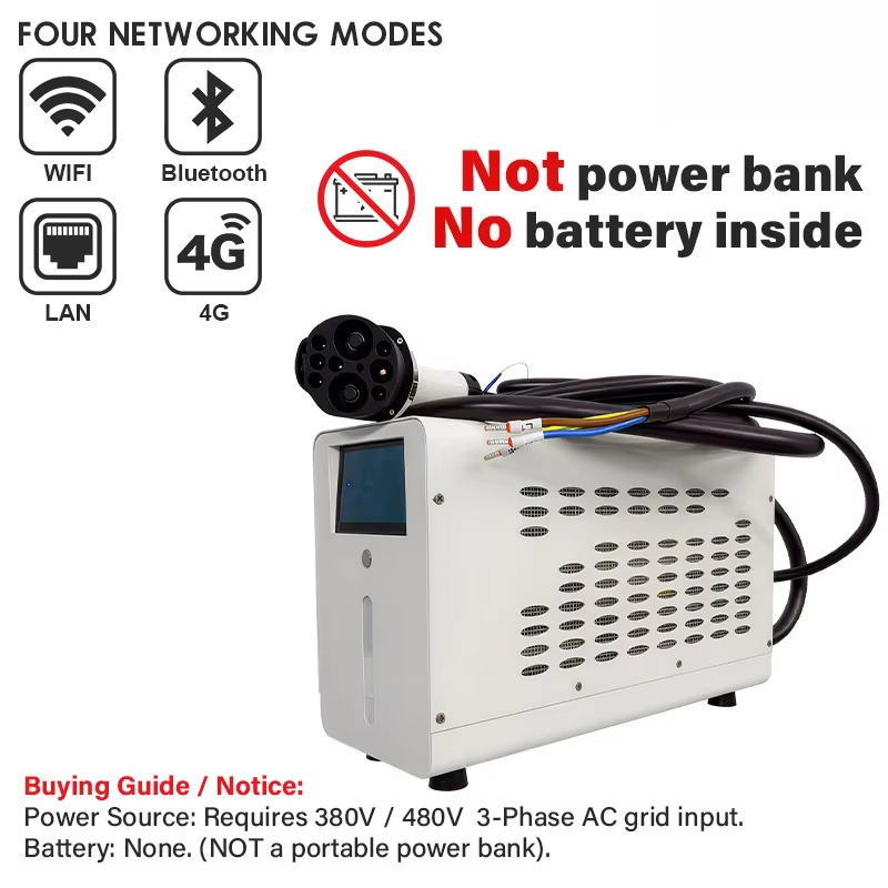 Fabrikant Groothandel 480V 3-f - Portable Ev Charger recensie en prijs