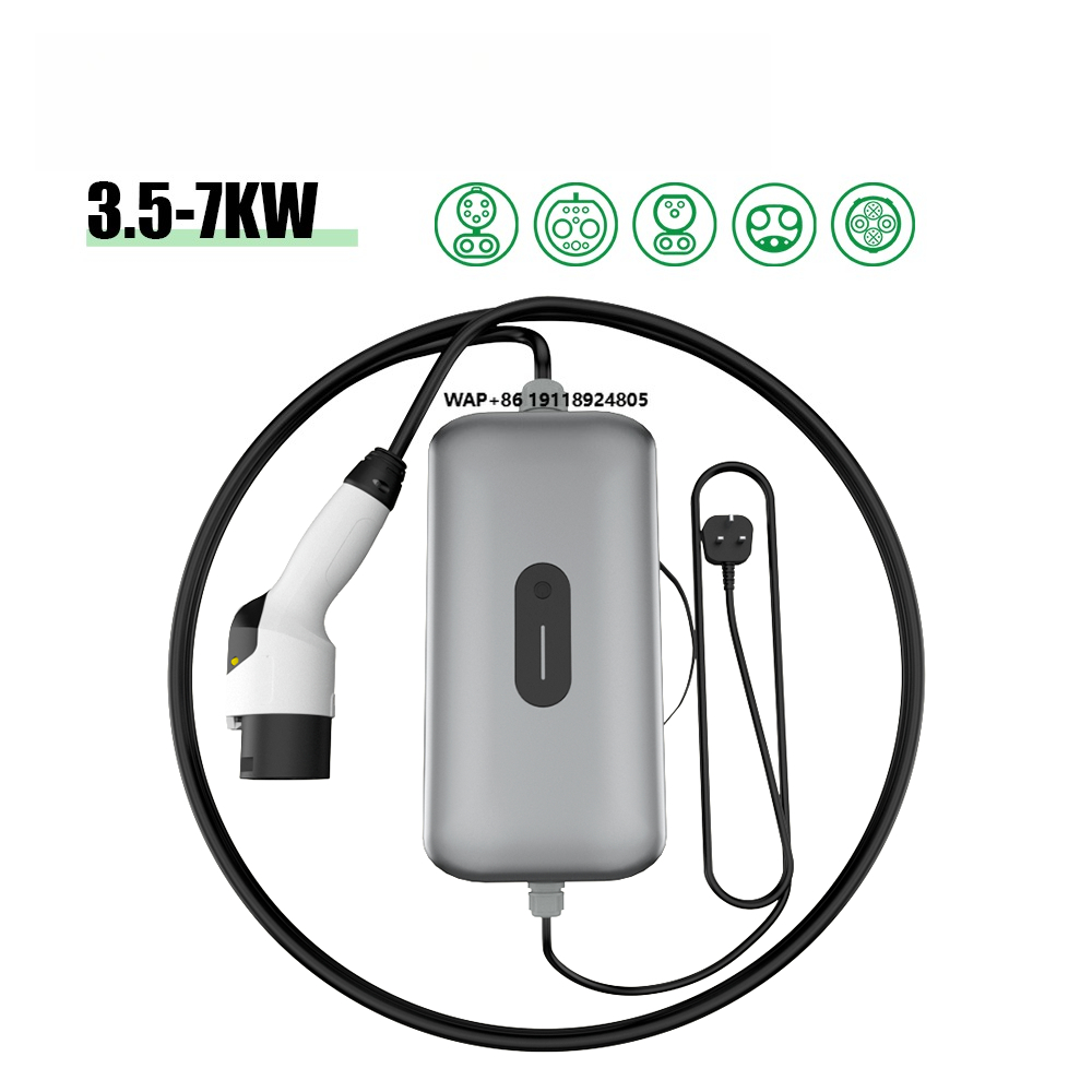 Electway Nieuwe 3.5kW 7kW DC D - Portable Ev Charger recensie en prijs