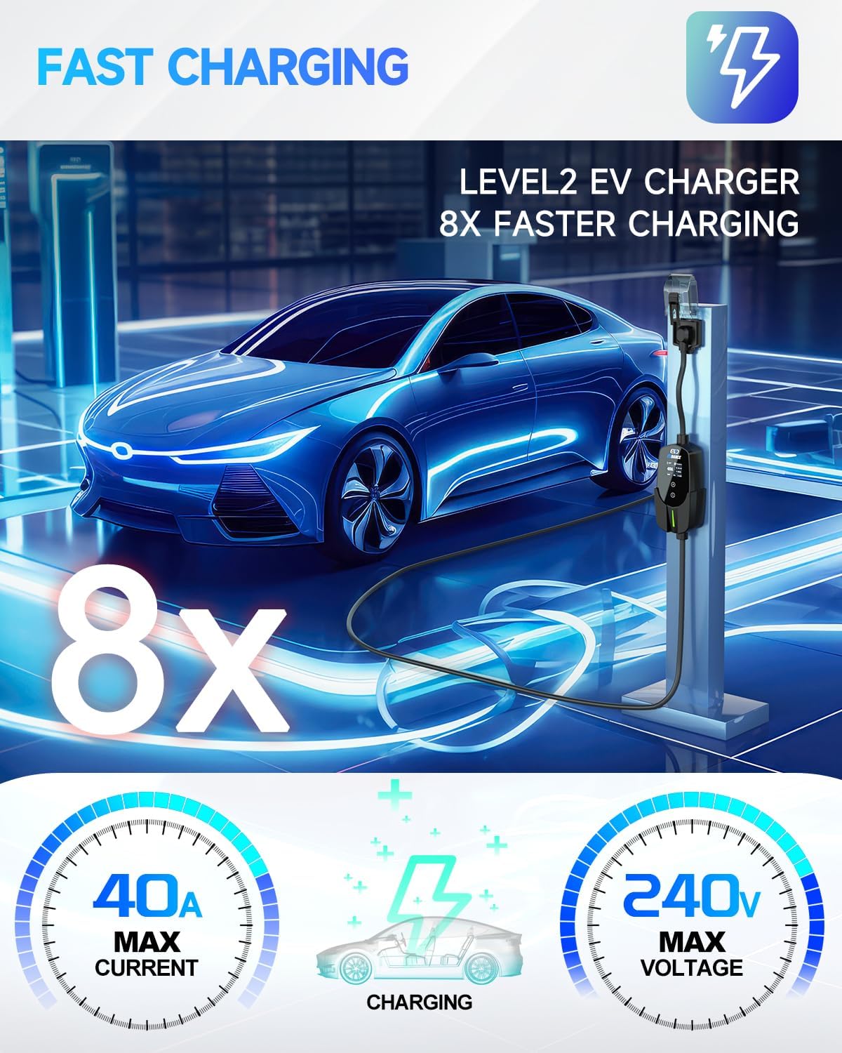 EVDANCE Draagbare EV-lader voo - Home Ev Charger recensie en prijs